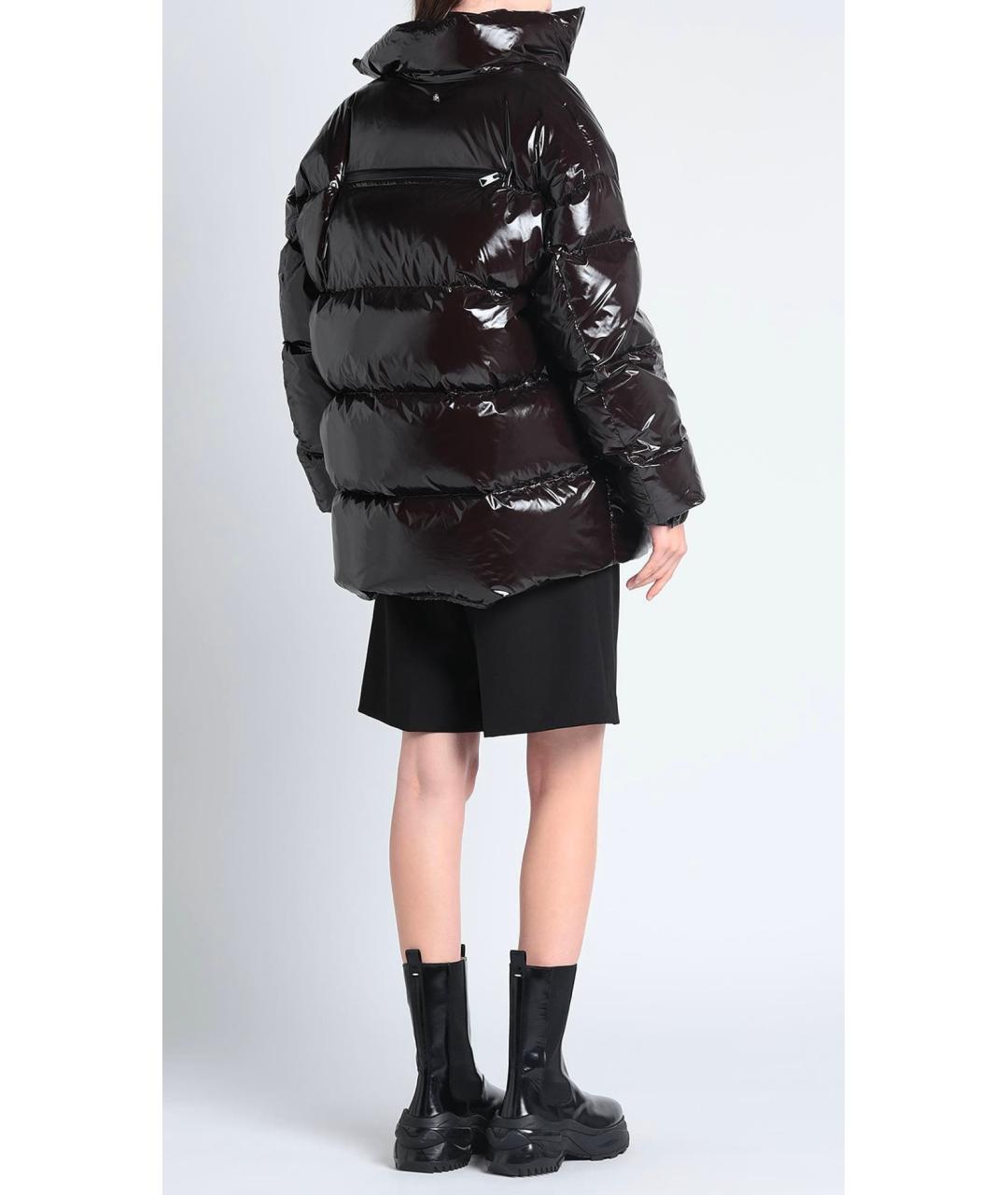 BOTTEGA VENETA Коричневый полиэстеровый пуховик, фото 3