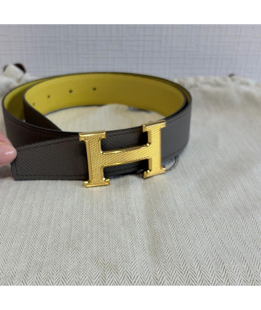 HERMES Мульти кожаный ремень, фото 2