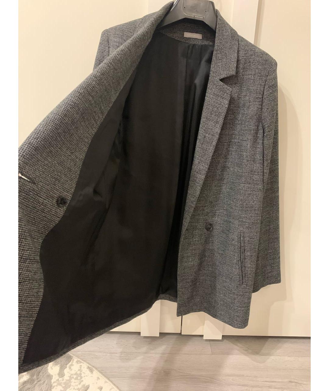 12 STOREEZ Серый шерстяной жакет/пиджак, фото 2