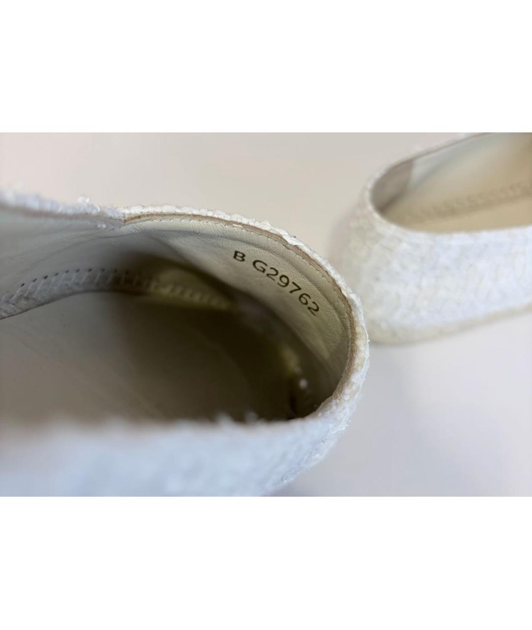 CHANEL Белые текстильные эспадрильи, фото 4