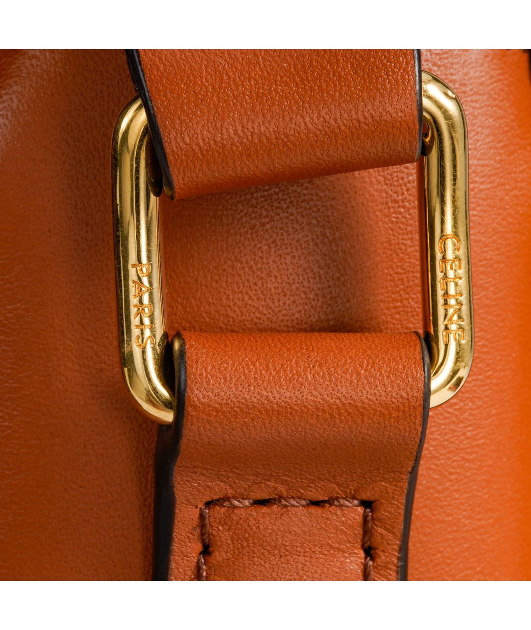 CELINE Коричневая сумка через плечо, фото 6