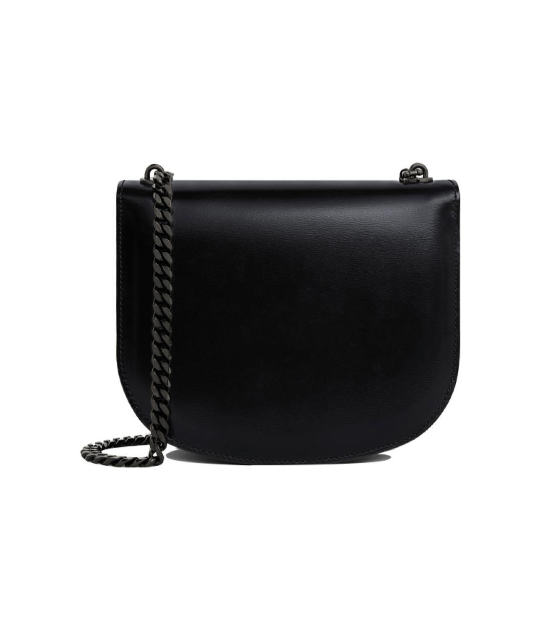 CELINE Черная кожаная сумка через плечо, фото 3