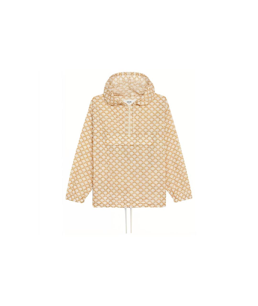 CELINE Бежевая полиамидовая куртка, фото 1