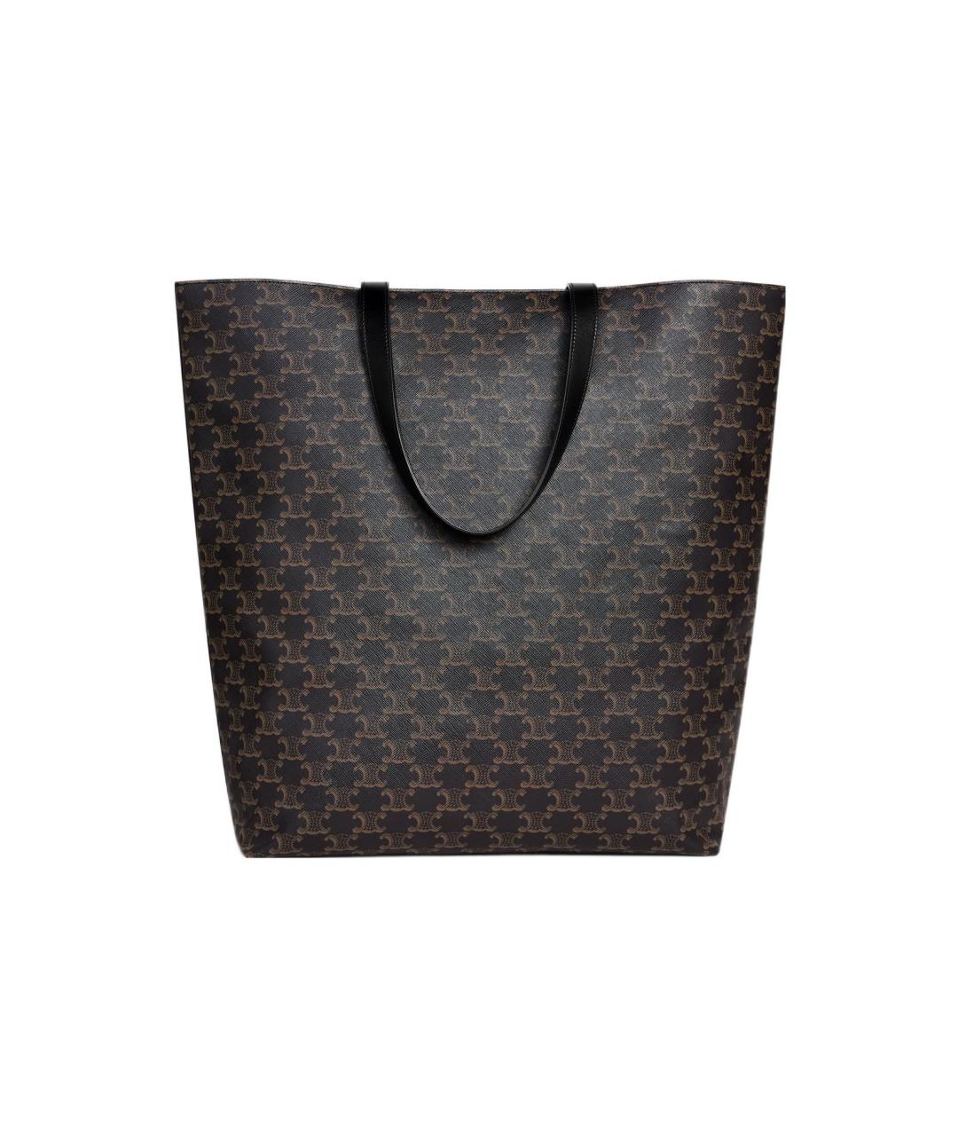 CELINE Черная сумка на плечо, фото 5