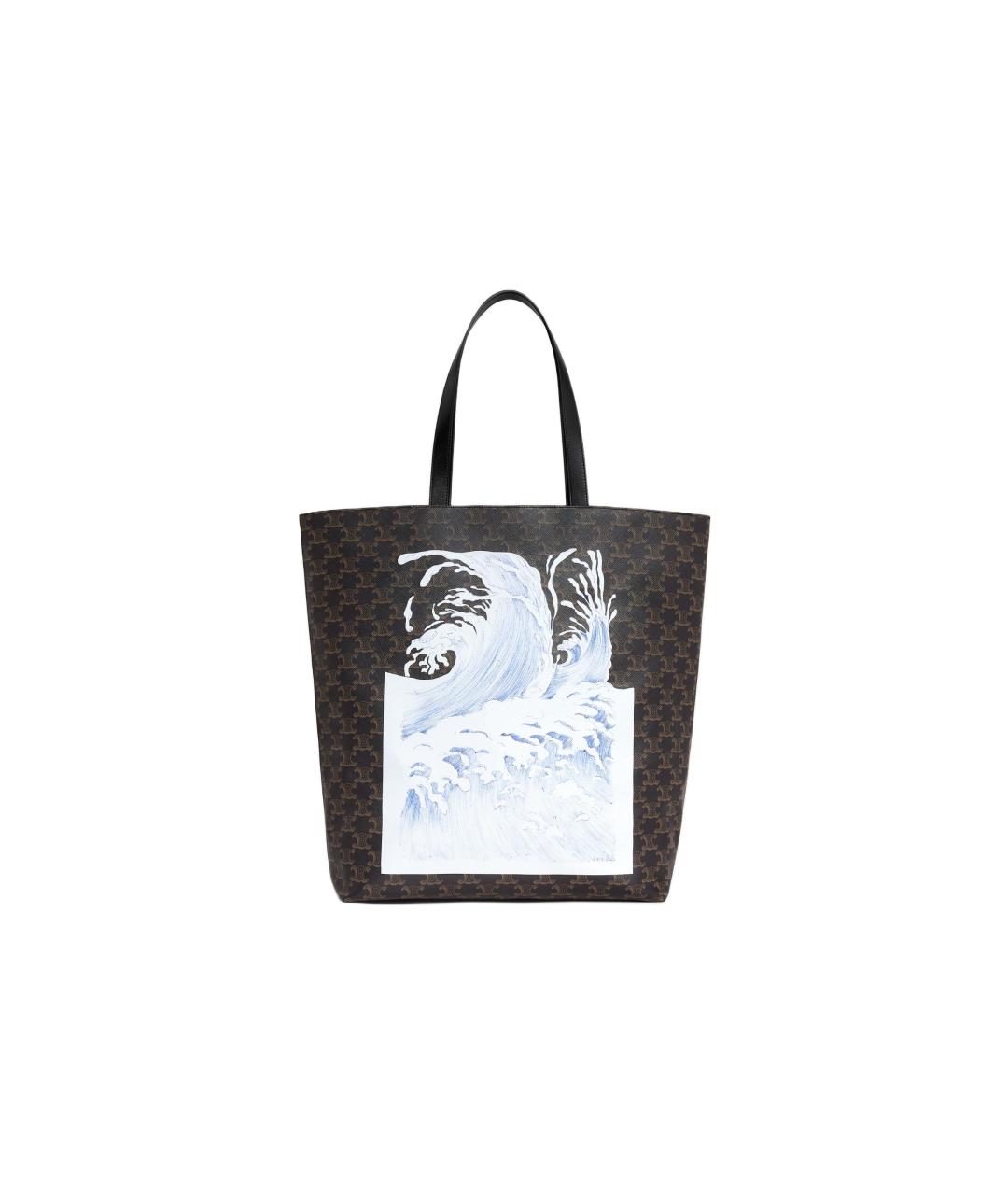 CELINE Черная сумка на плечо, фото 3