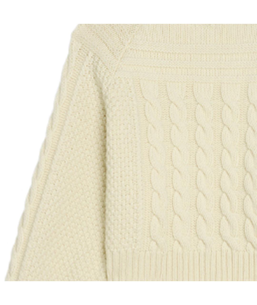 CELINE Бежевый хлопковый джемпер / свитер, фото 3