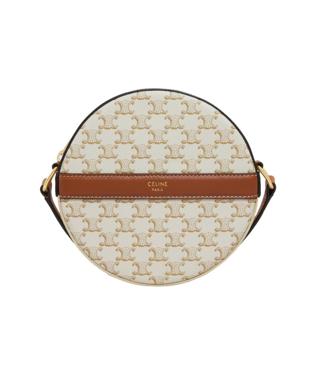 CELINE Бежевая сумка через плечо, фото 1