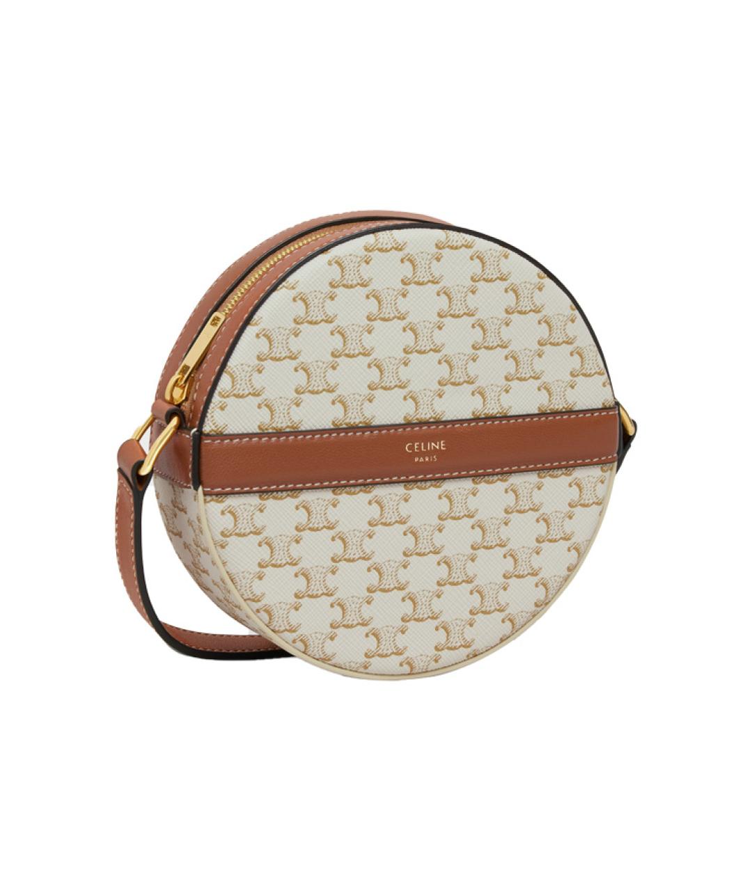 CELINE Бежевая сумка через плечо, фото 2