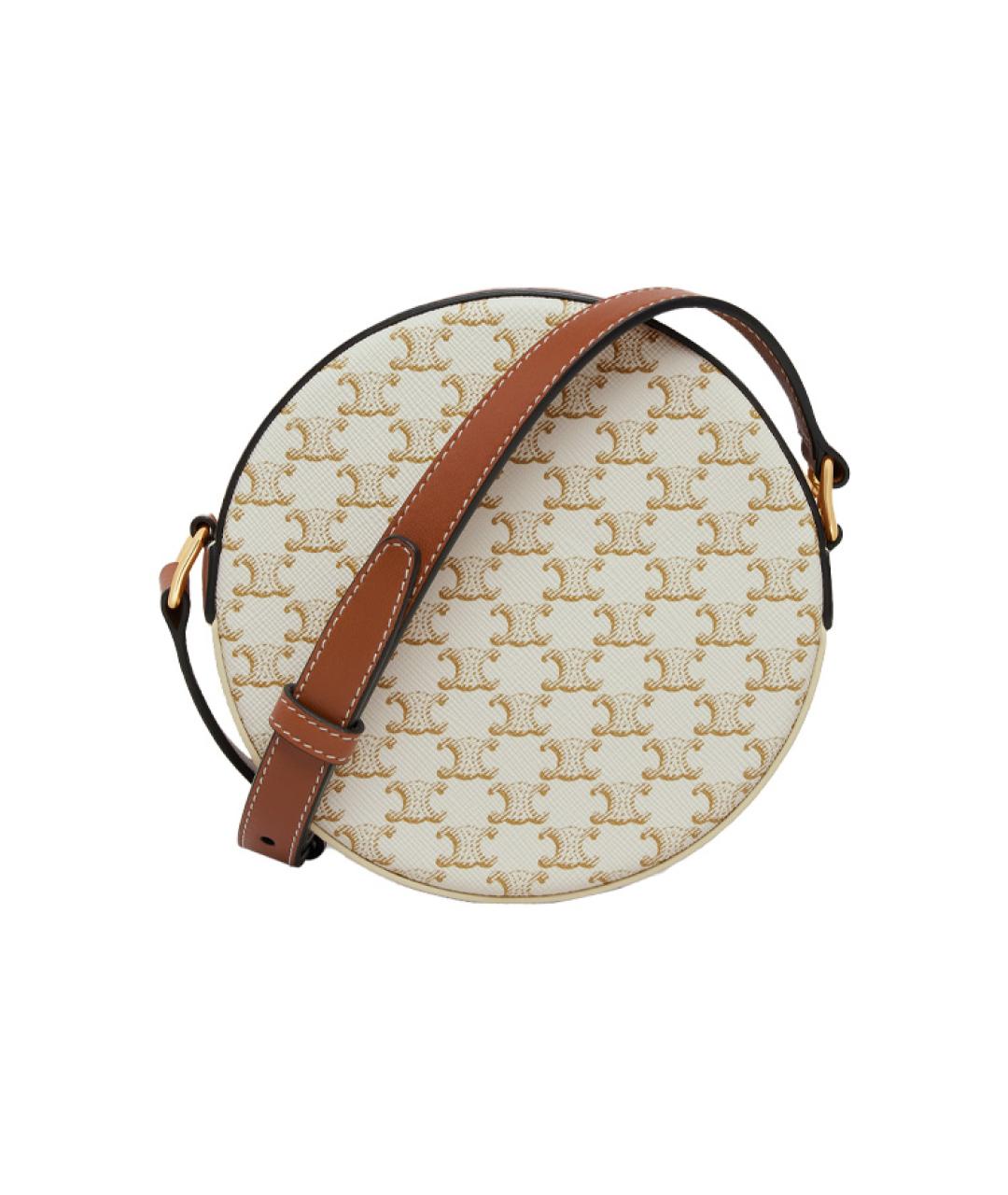 CELINE Бежевая сумка через плечо, фото 3