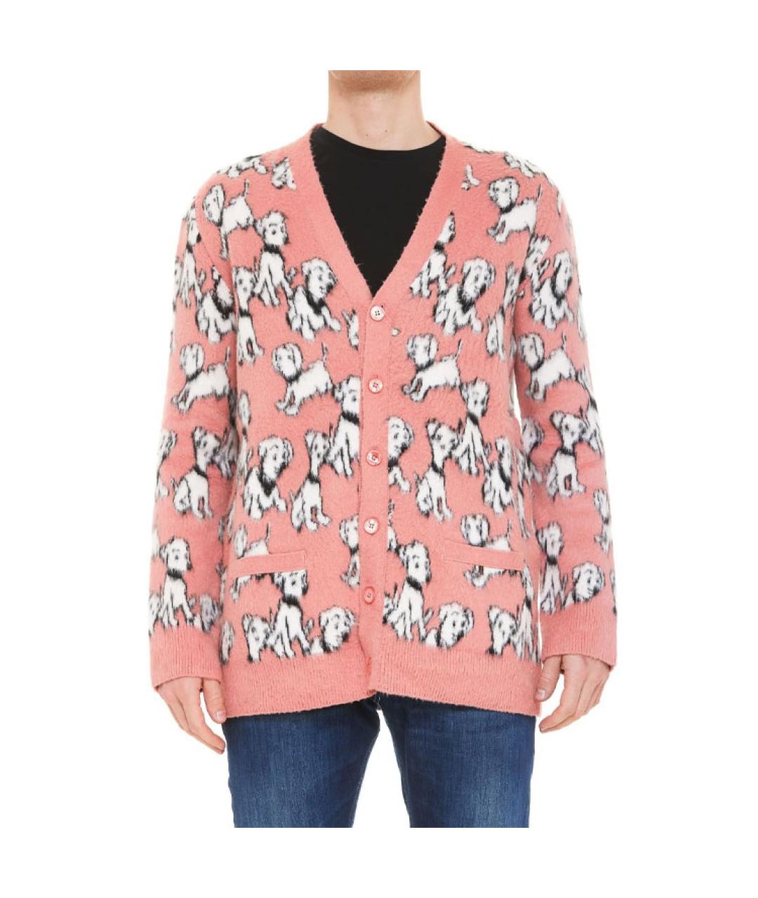 CELINE Розовый хлопковый джемпер / свитер, фото 3