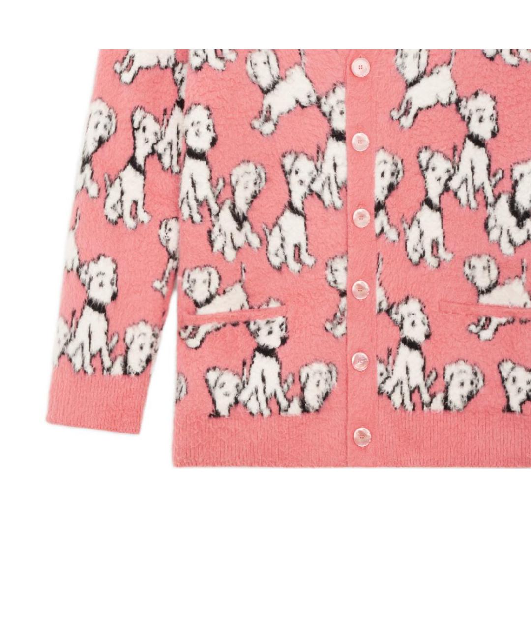 CELINE Розовый хлопковый джемпер / свитер, фото 5