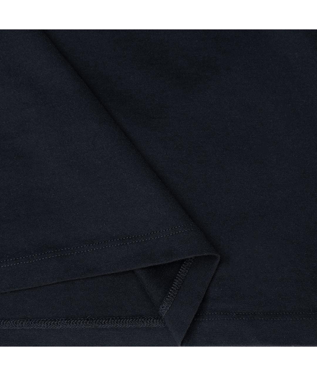 CELINE Черная хлопковая футболка, фото 5