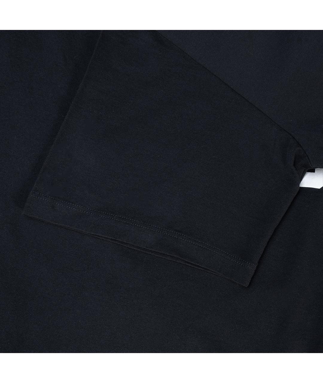 CELINE Черная хлопковая футболка, фото 6