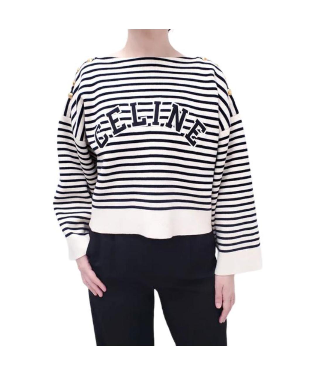 CELINE Мульти хлопковый джемпер / свитер, фото 3