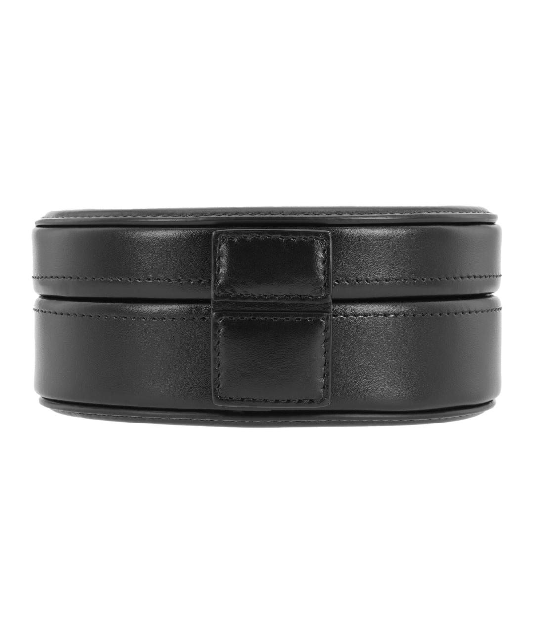 CELINE Черная кожаная сумка через плечо, фото 4