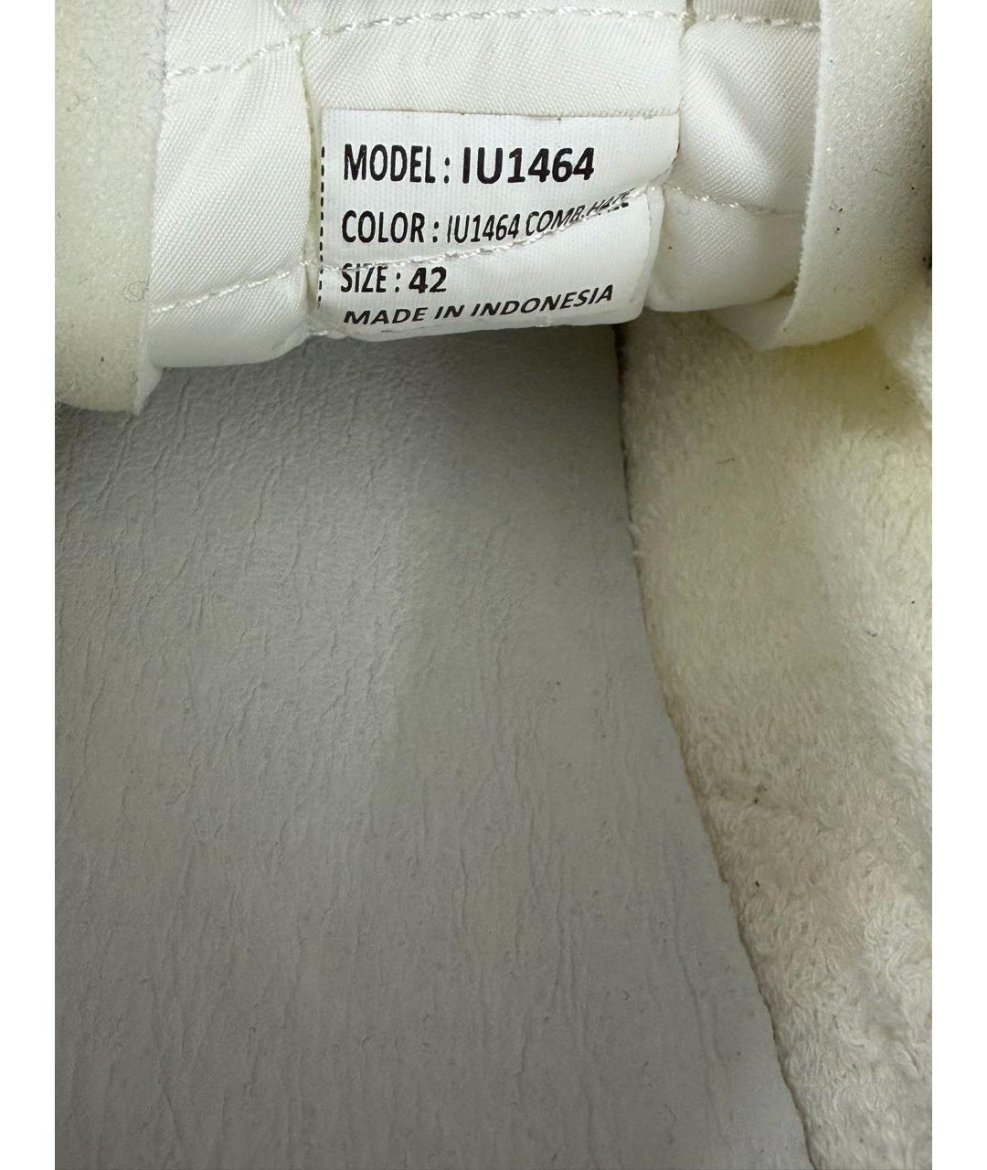 ICEBERG Белые кожаные низкие кроссовки / кеды, фото 8