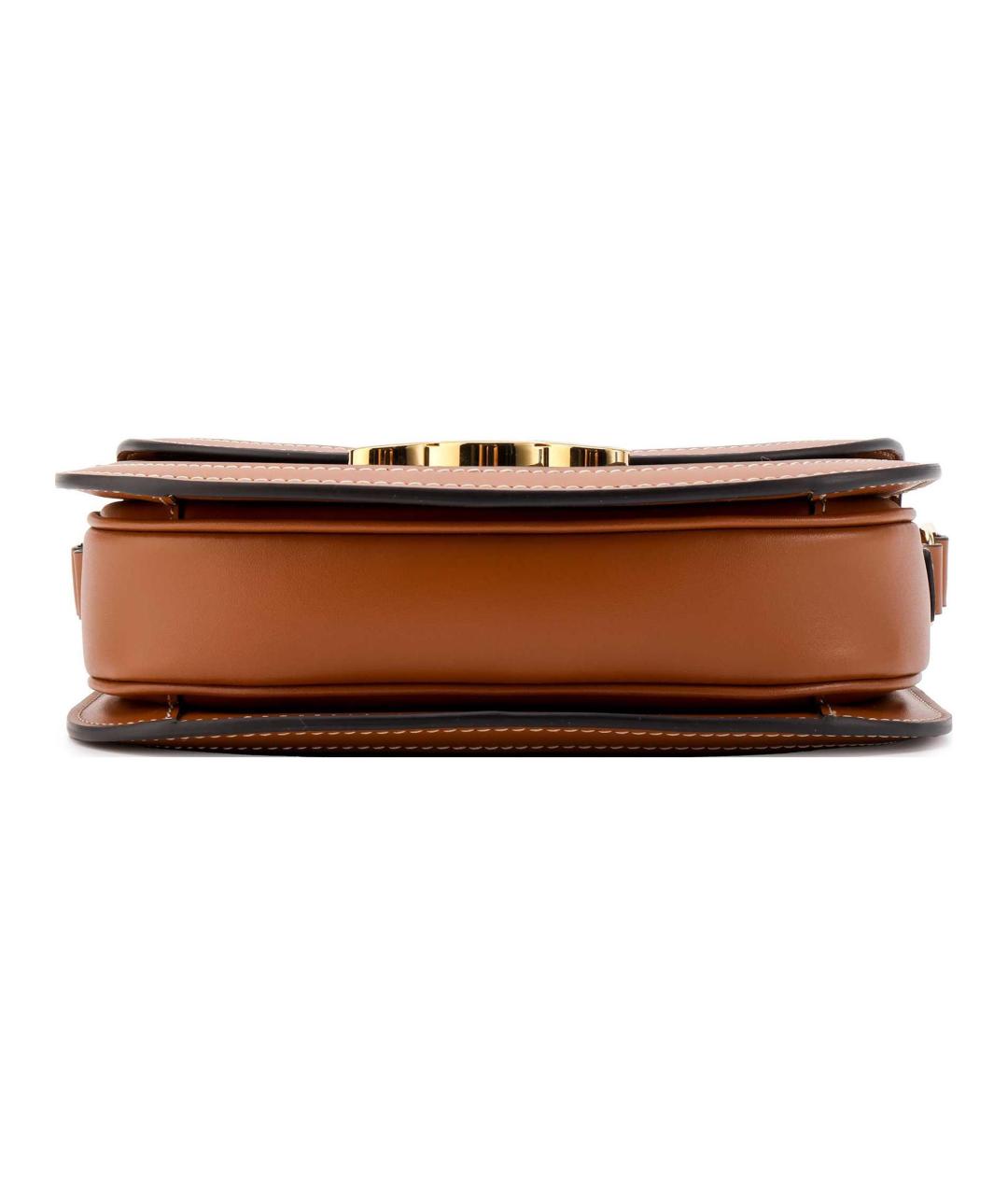 CELINE Коричневая сумка через плечо, фото 4