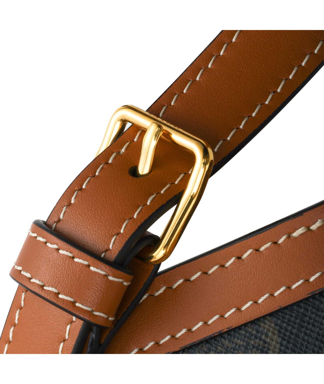 CELINE Коричневая сумка через плечо, фото 7