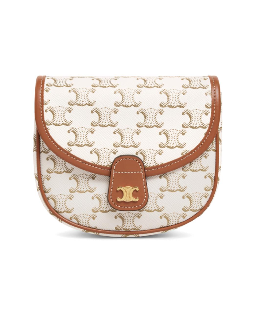 CELINE Белая сумка через плечо, фото 1