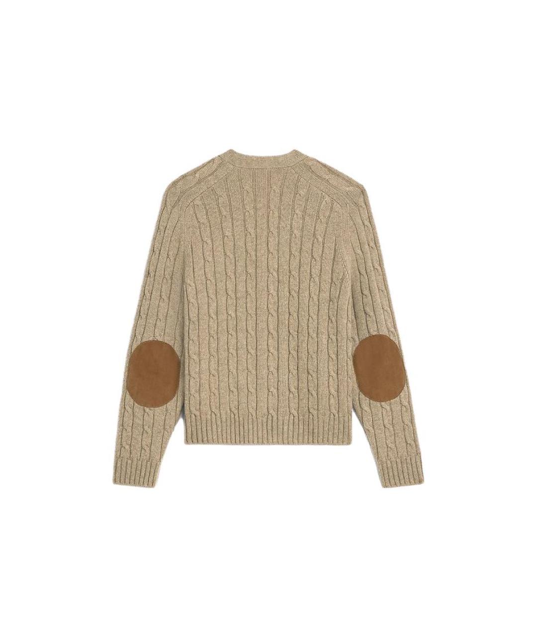 CELINE Бежевый кашемировый кардиган, фото 2