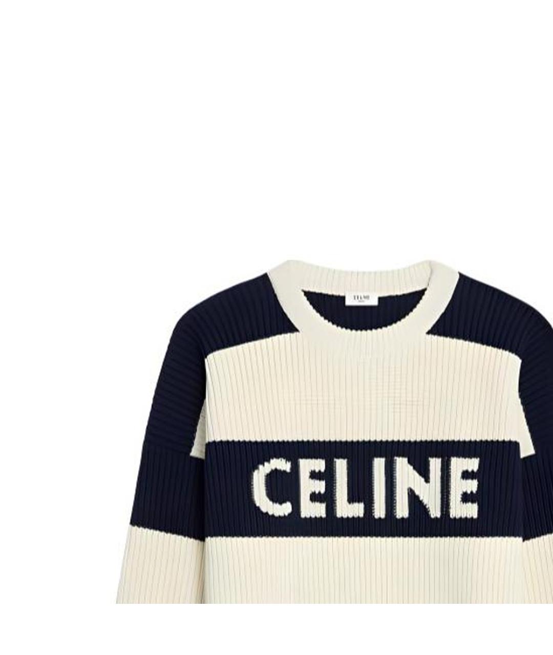 CELINE Мульти хлопковый джемпер / свитер, фото 5