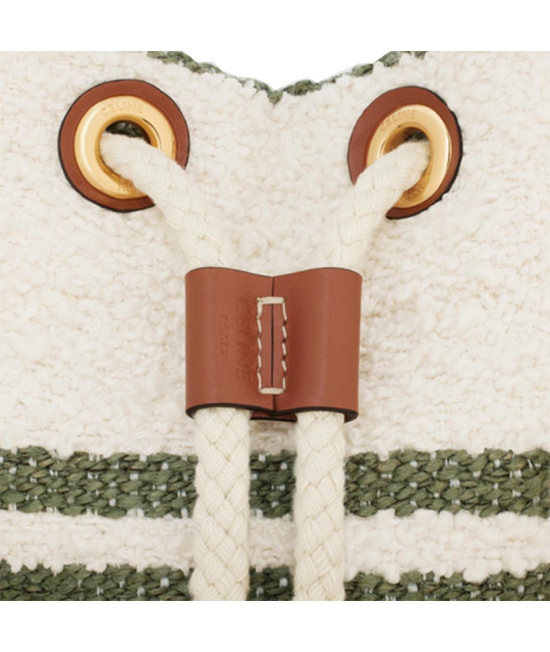 CELINE Мульти тканевая сумка с короткими ручками, фото 4