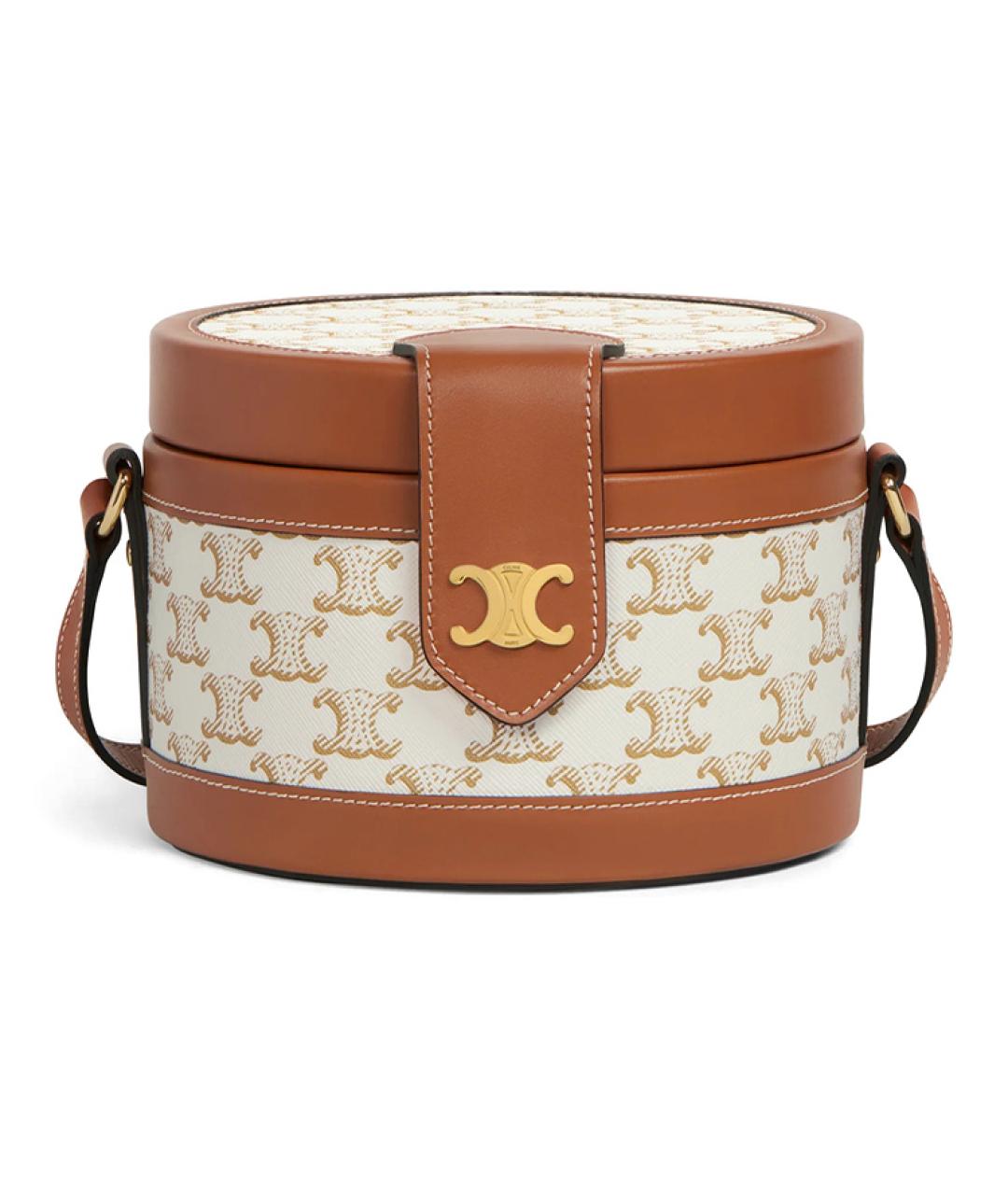 CELINE Коричневая сумка через плечо, фото 1