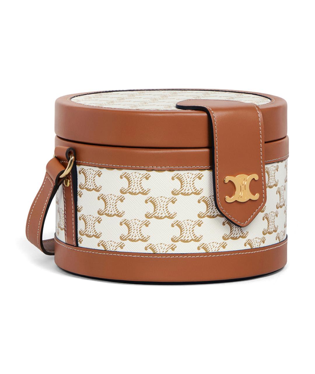 CELINE Коричневая сумка через плечо, фото 2