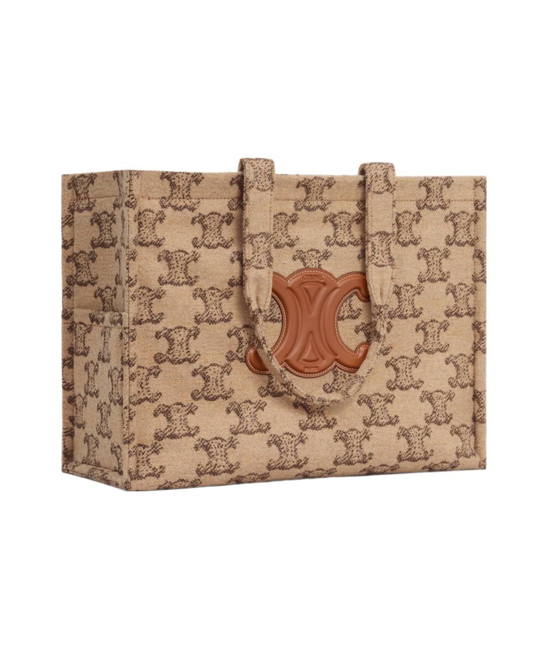 CELINE Коричневая сумка через плечо, фото 2