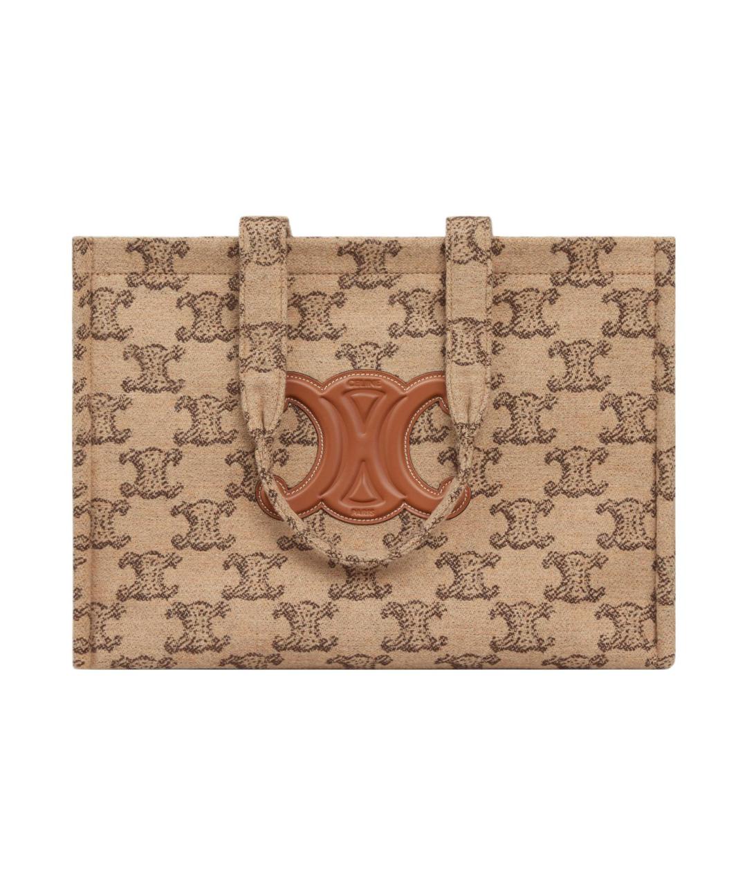 CELINE Коричневая сумка через плечо, фото 1