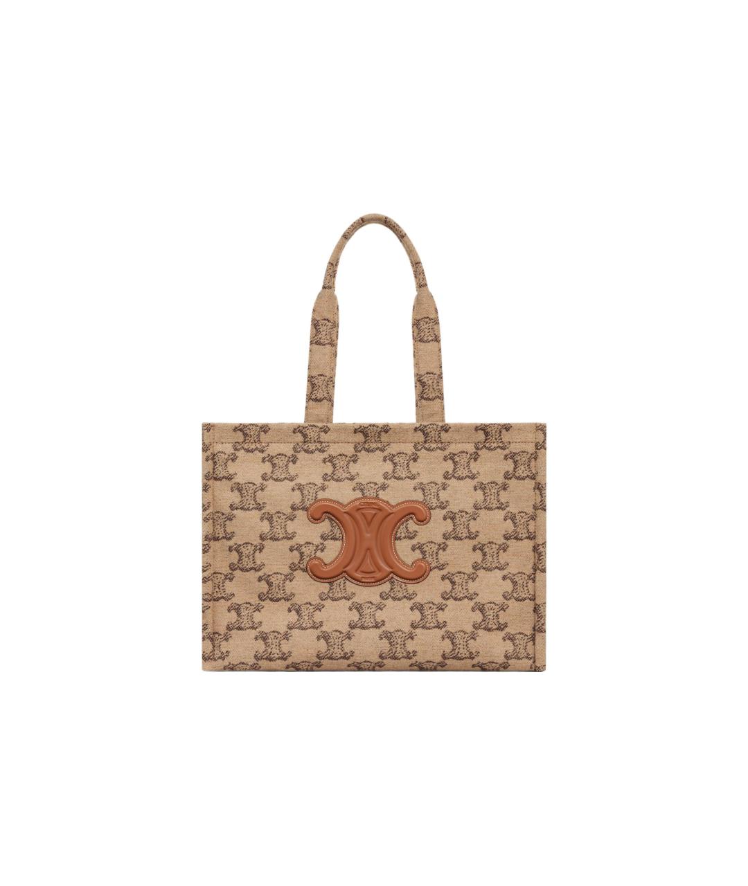 CELINE Коричневая сумка через плечо, фото 4