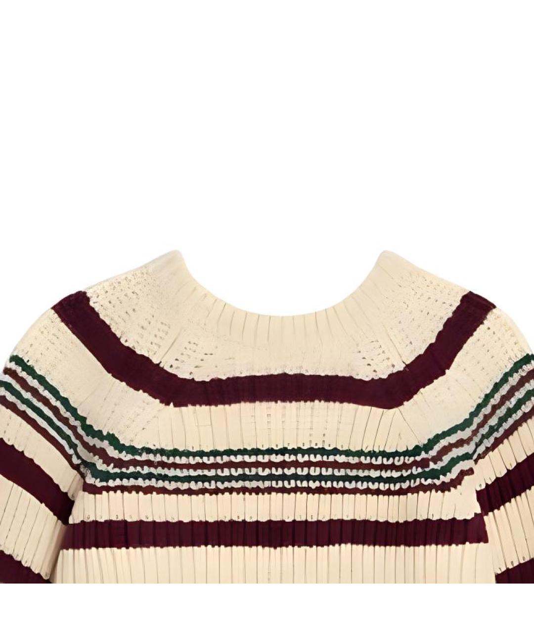 CELINE Мульти шерстяной джемпер / свитер, фото 6