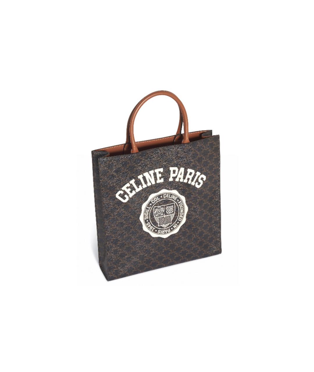 CELINE Черная сумка через плечо, фото 2