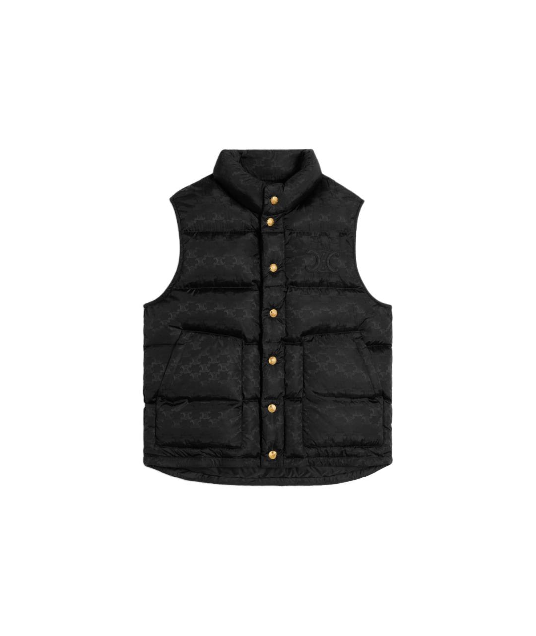 CELINE Черный жилет, фото 1