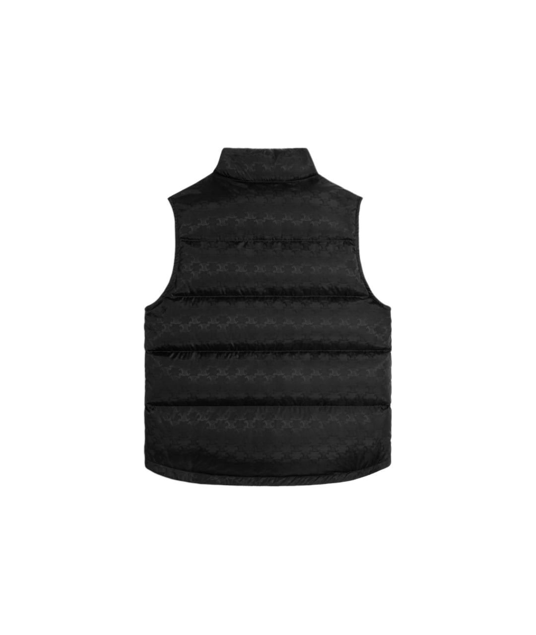 CELINE Черный жилет, фото 2