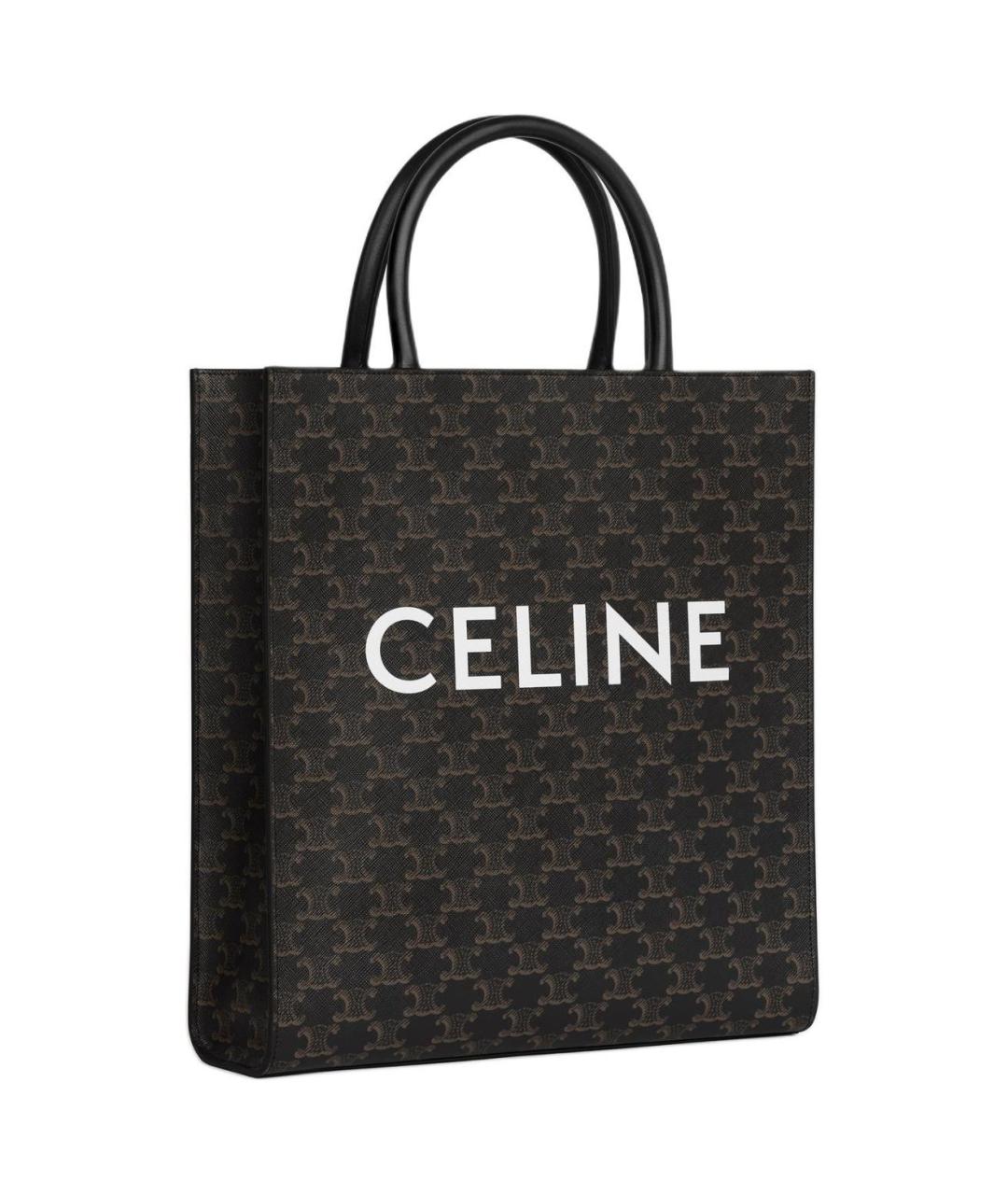 CELINE Коричневая сумка через плечо, фото 2