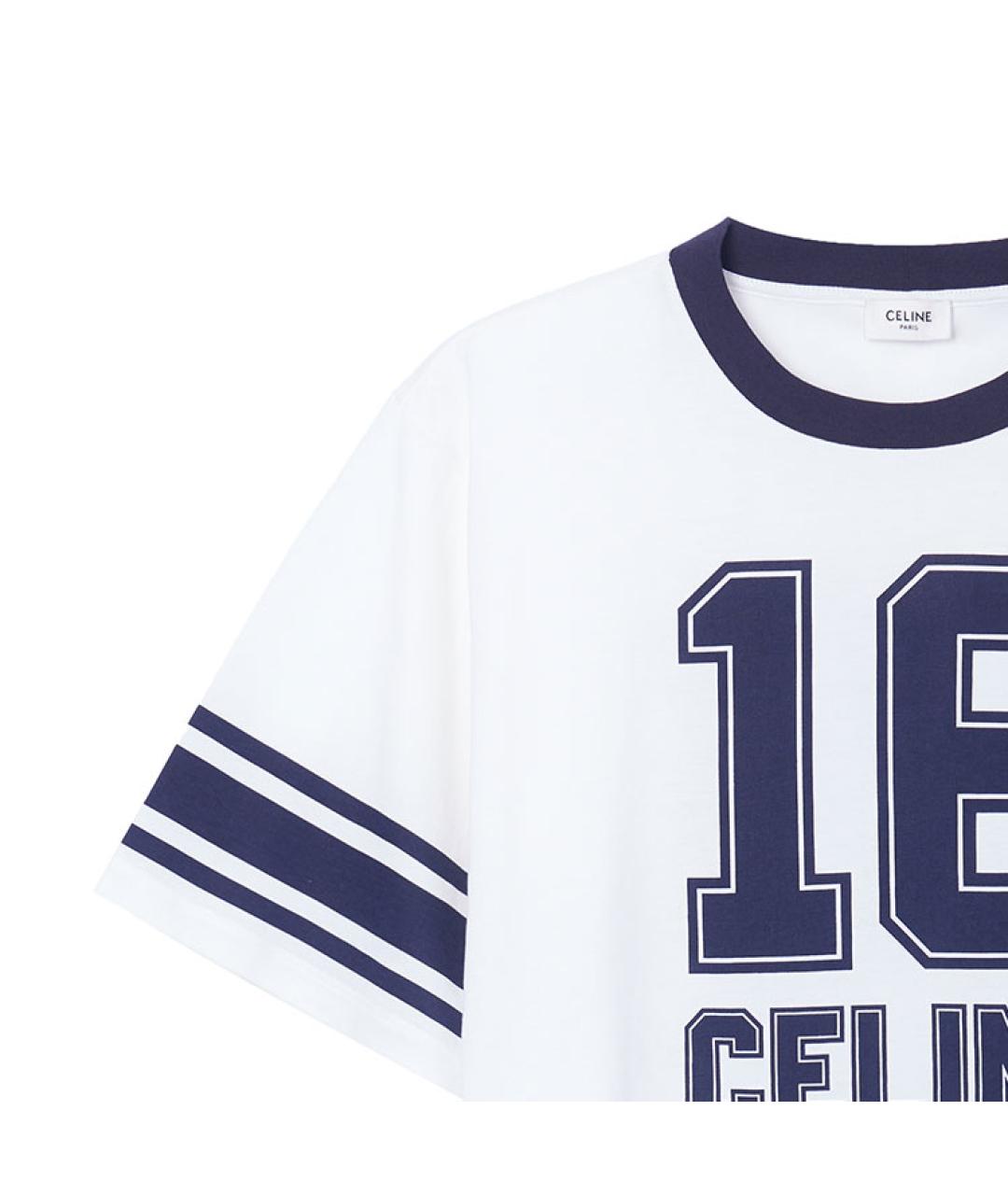 CELINE Мульти хлопковая футболка, фото 3