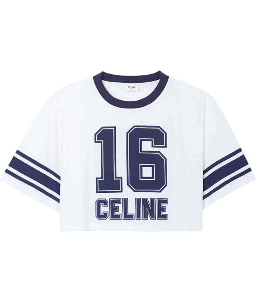 CELINE Мульти хлопковая футболка, фото 1