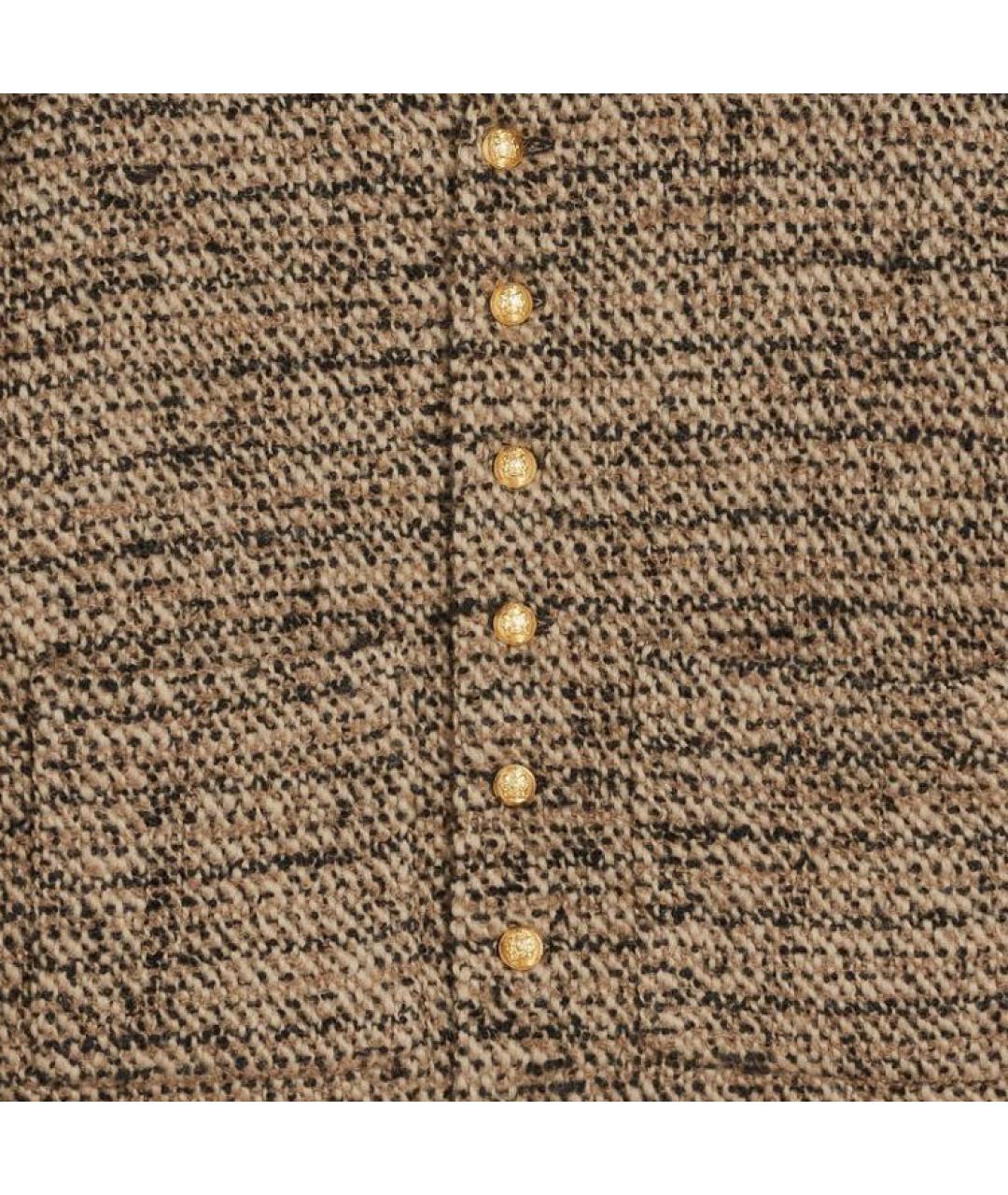 CELINE Коричневый кардиган, фото 6