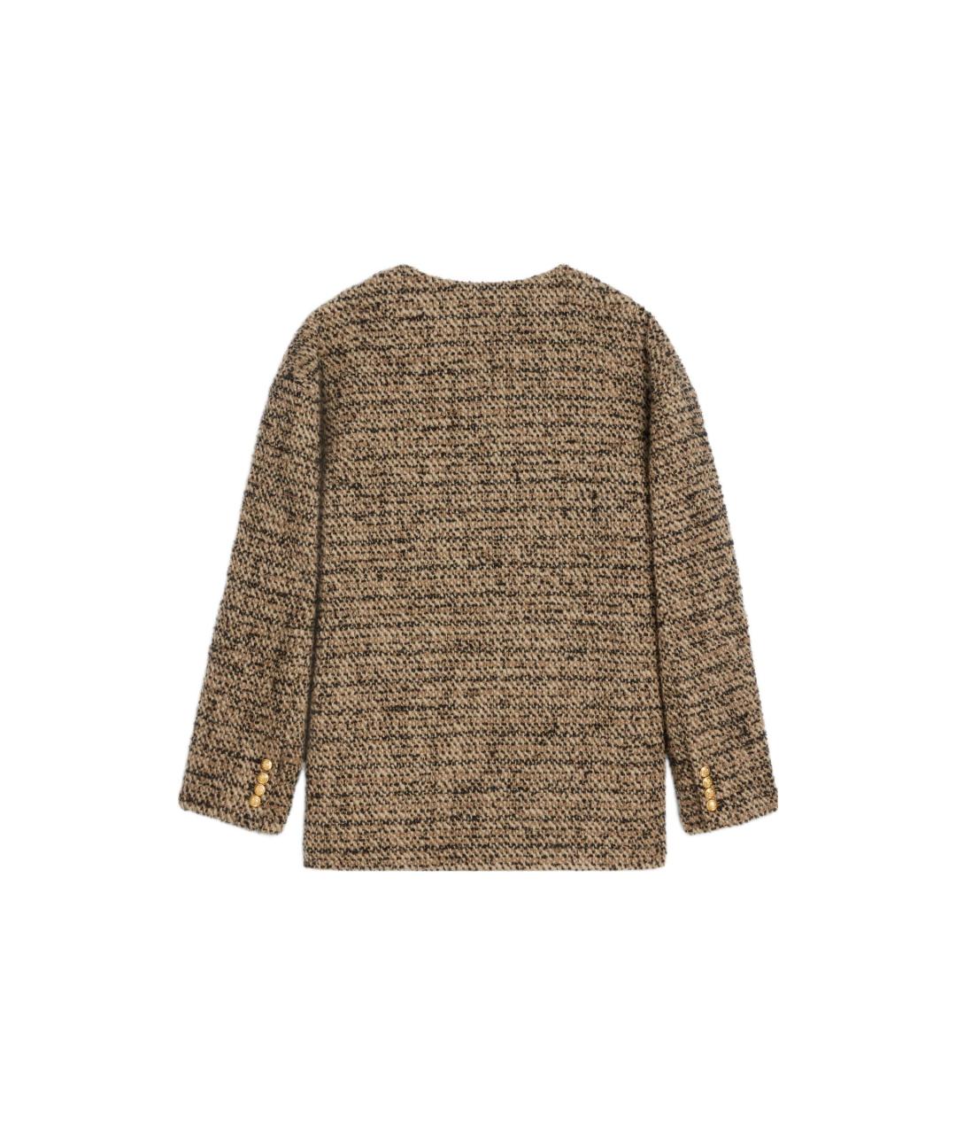 CELINE Коричневый кардиган, фото 2