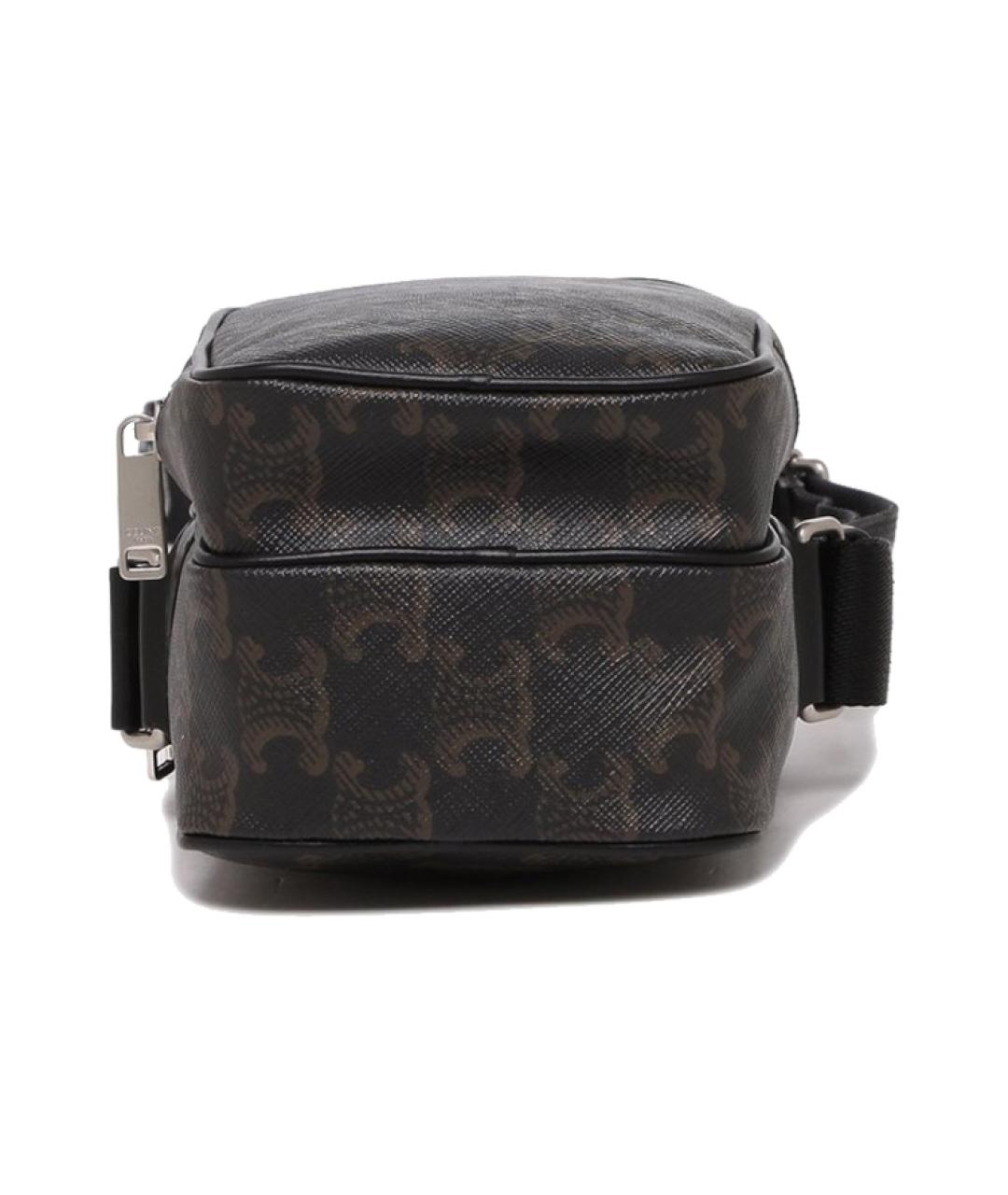 CELINE Коричневая сумка на плечо, фото 5