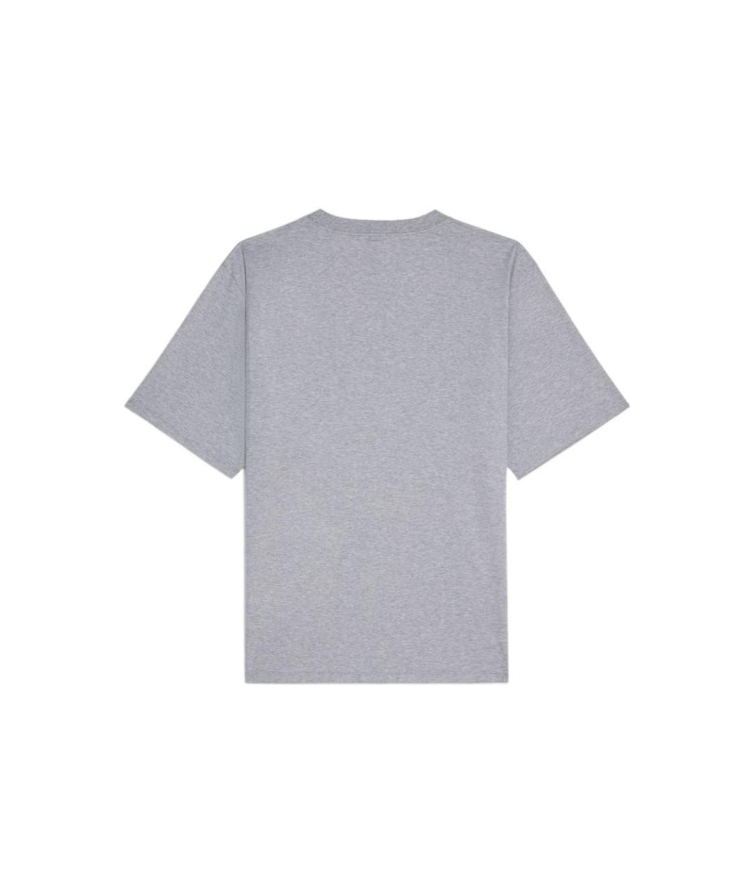 CELINE Серая хлопковая футболка, фото 2