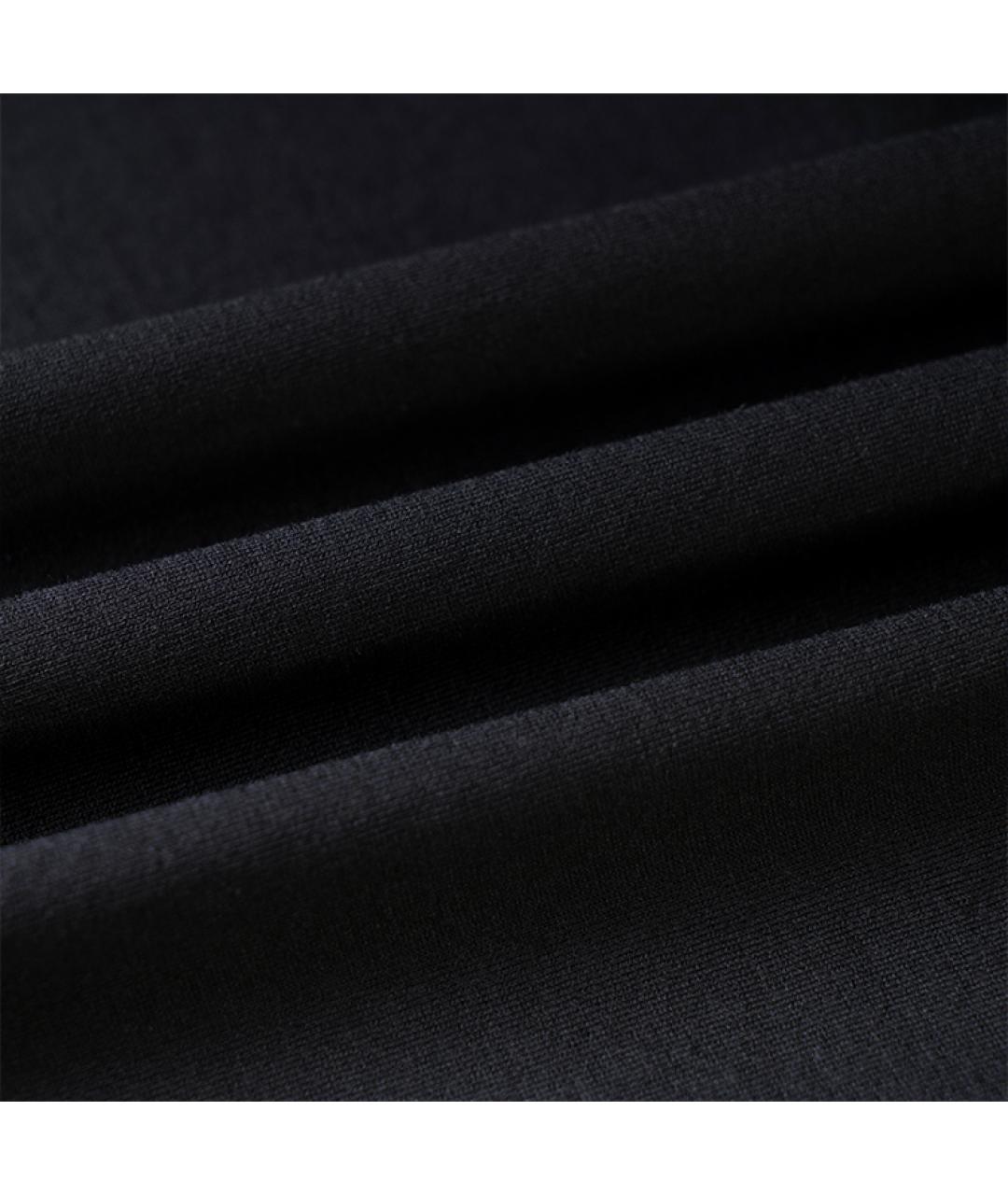 CELINE Черная хлопковая футболка, фото 5