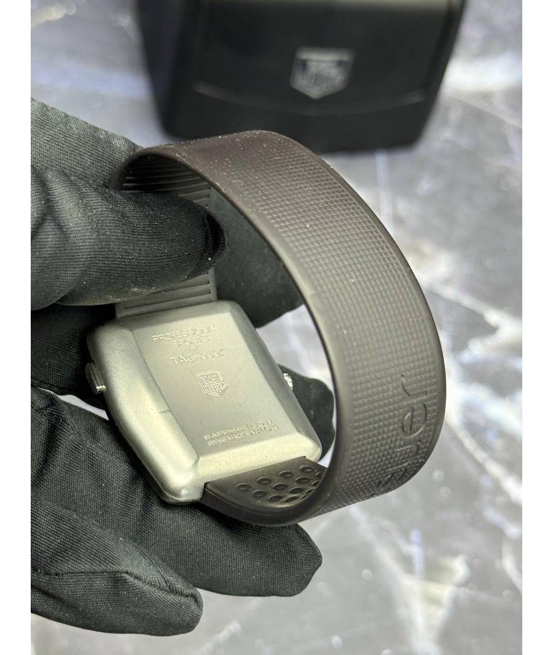 TAG HEUER Черные часы, фото 3
