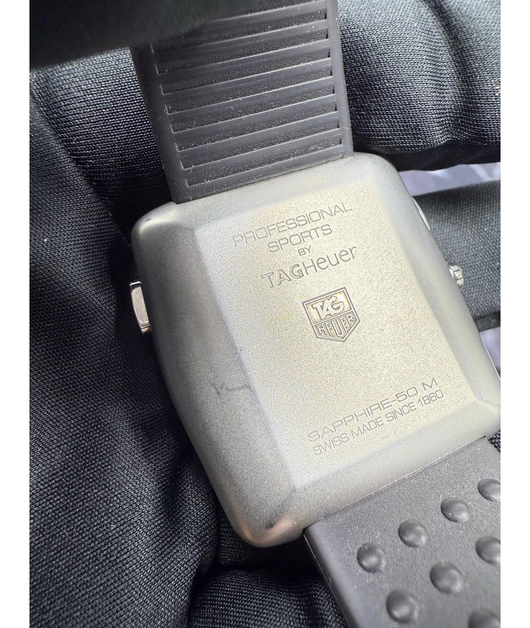 TAG HEUER Черные часы, фото 6