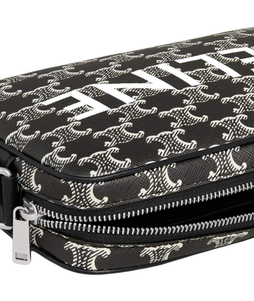 CELINE Черная сумка на плечо, фото 5