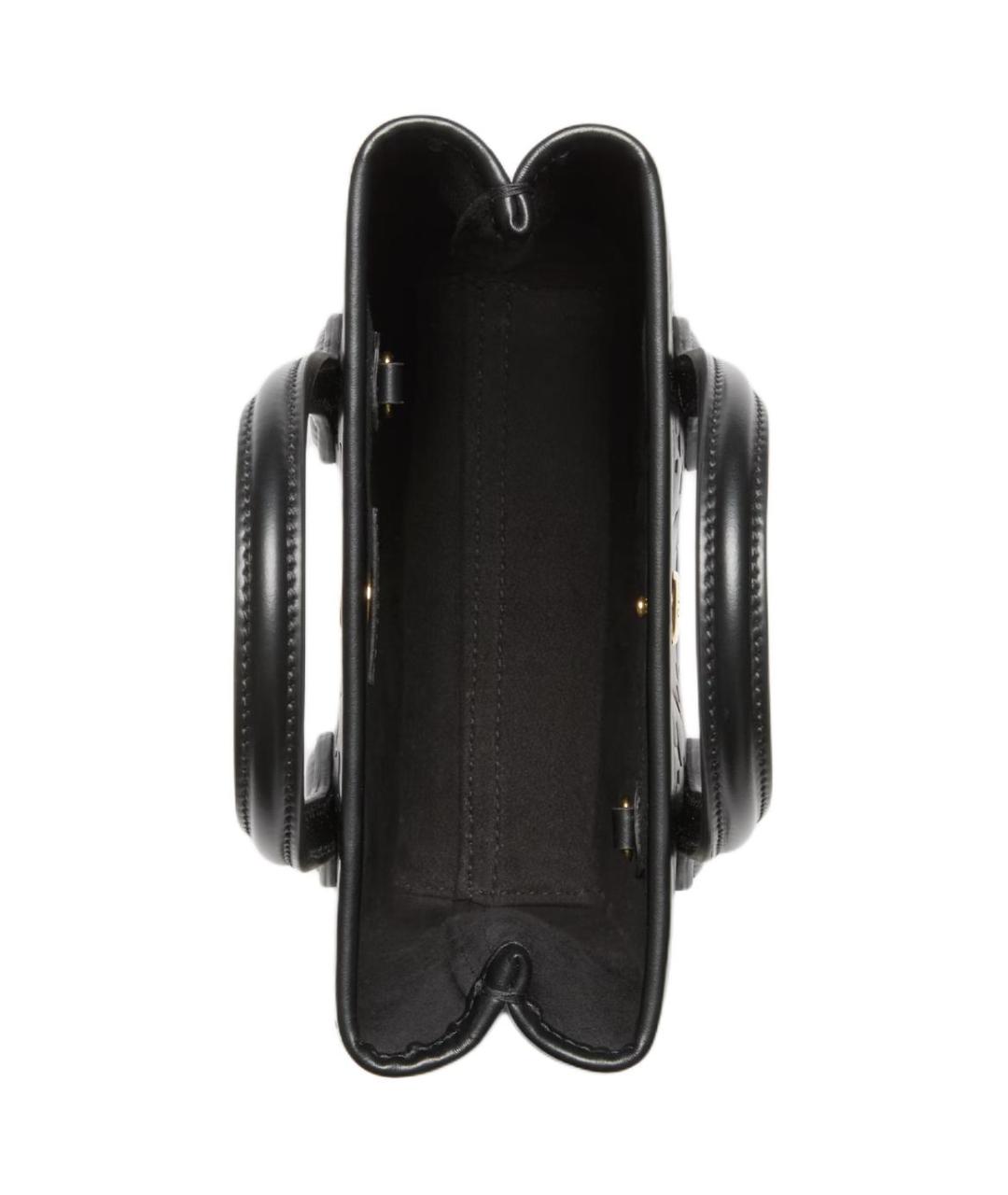 GUCCI Черная кожаная сумка через плечо, фото 7