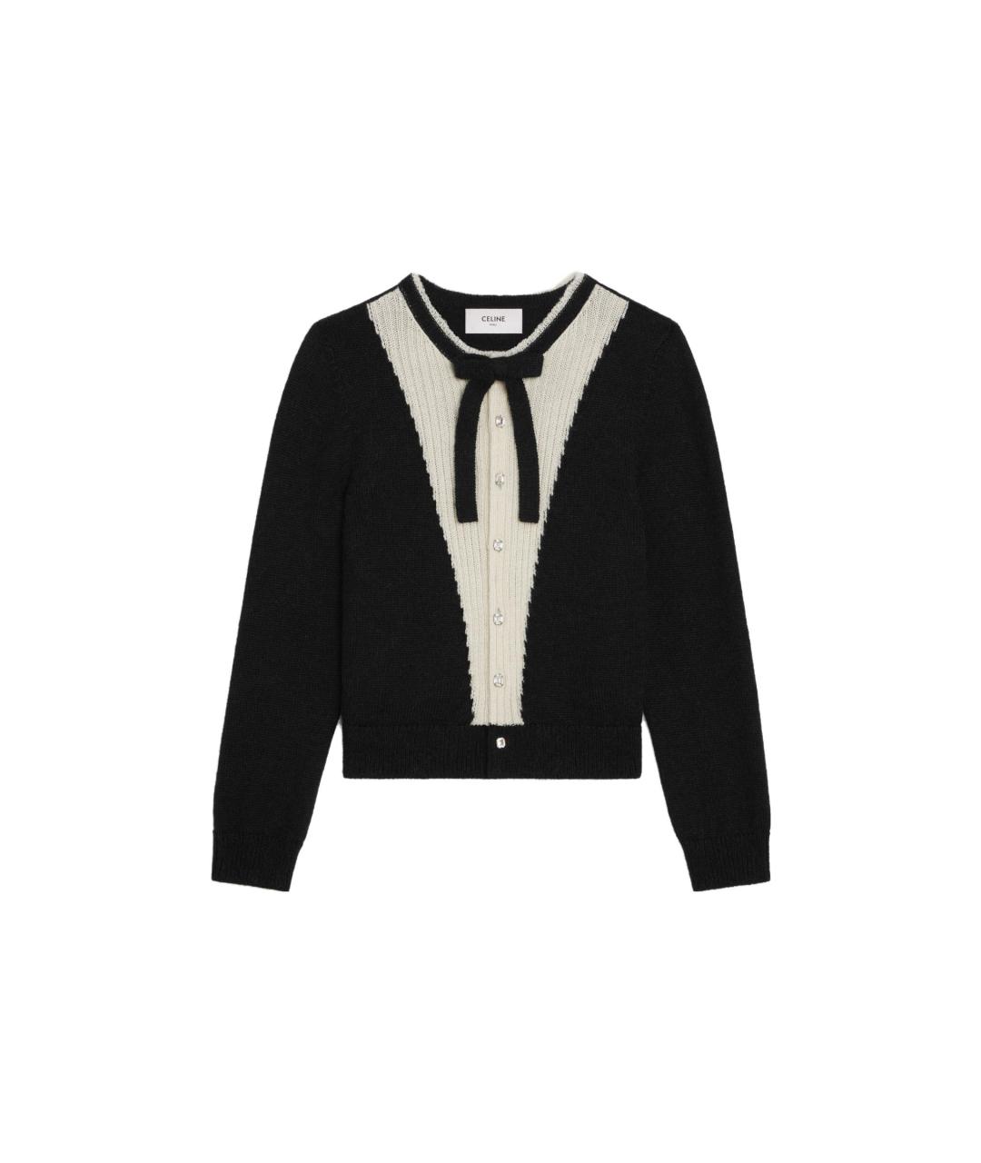 CELINE Мульти шерстяной кардиган, фото 1
