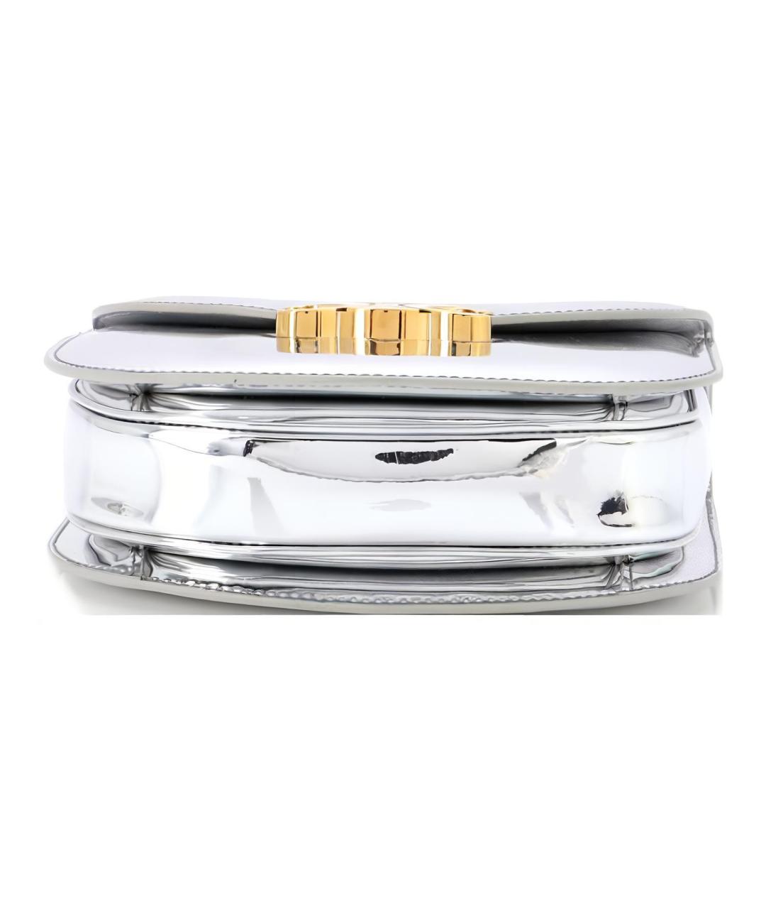 CELINE Серебряная сумка через плечо, фото 4