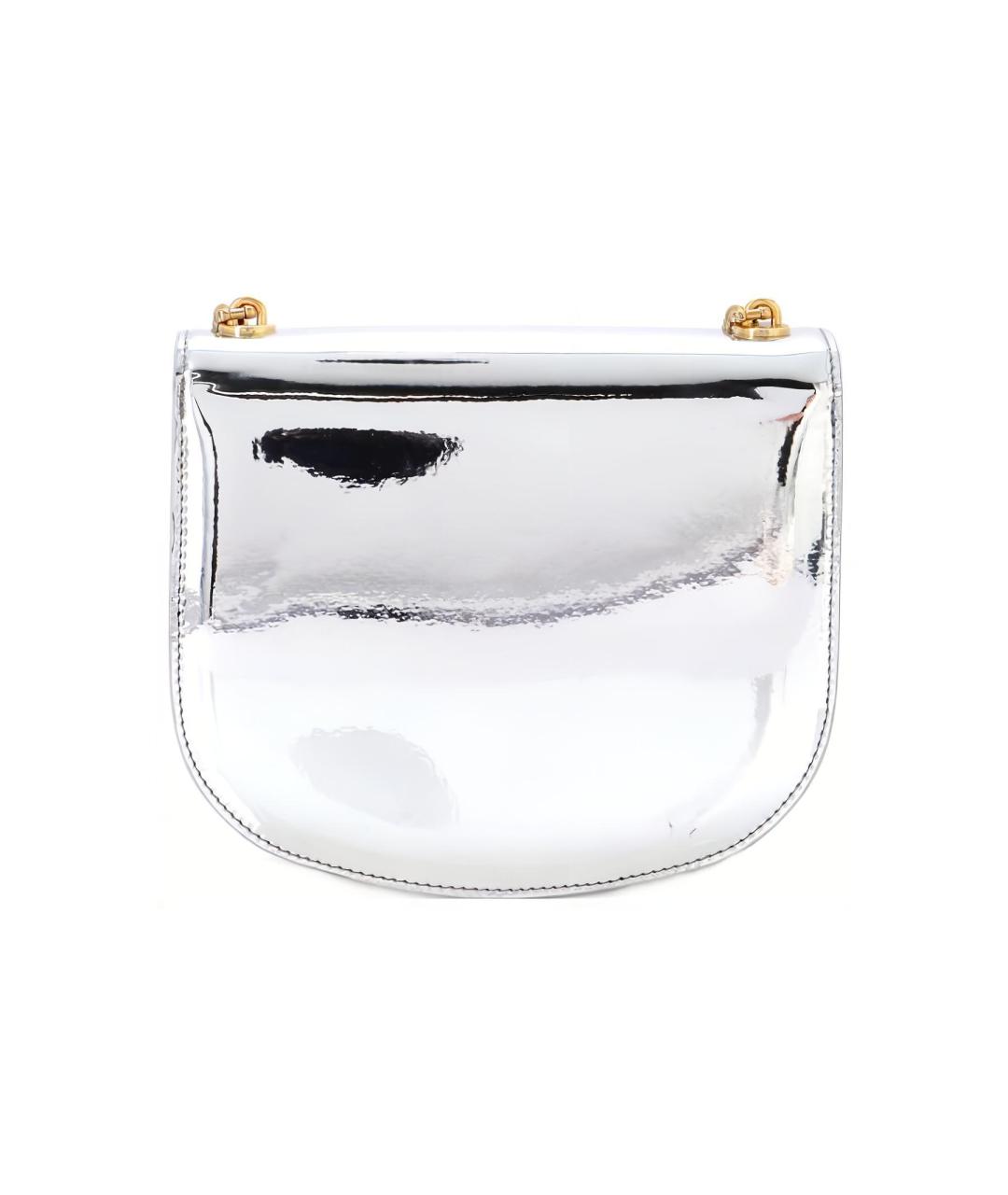 CELINE Серебряная сумка через плечо, фото 5